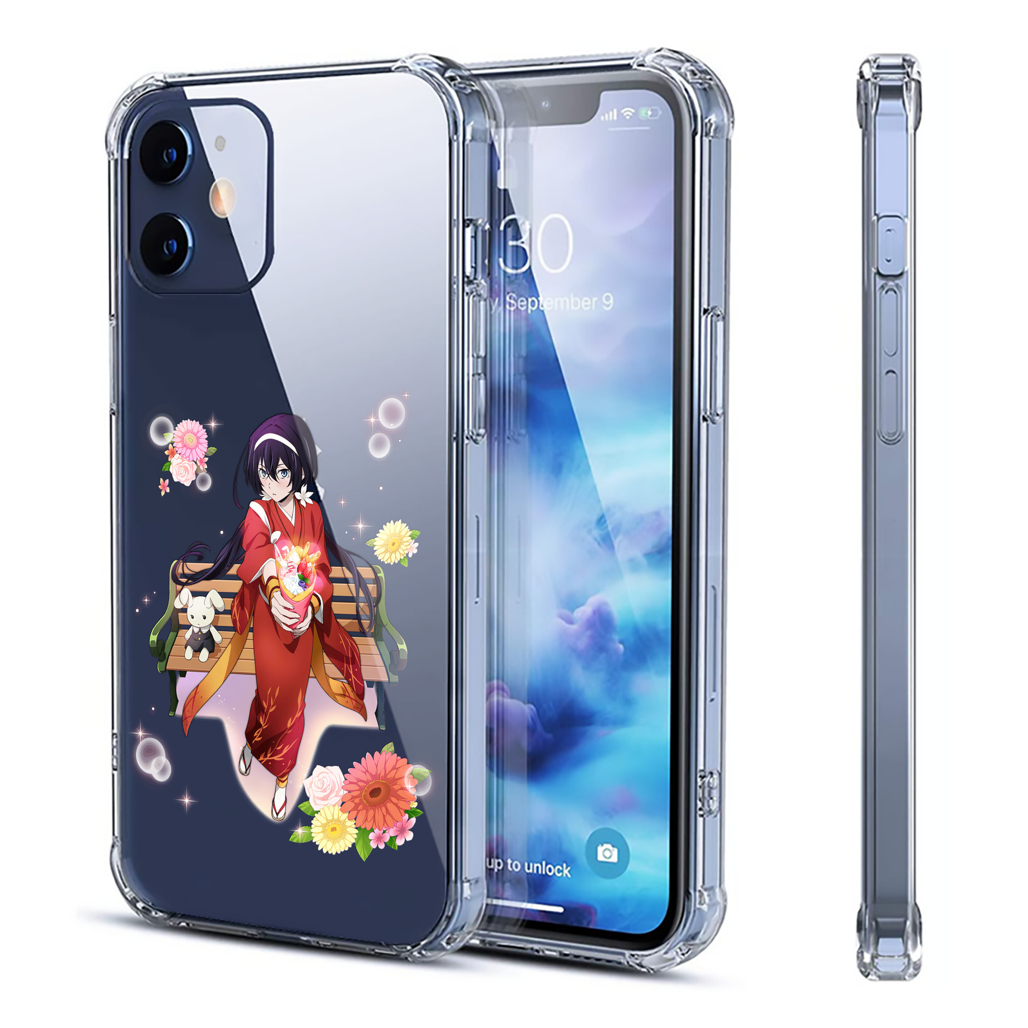 （画像用） 文豪ストレイドッグス Bungo Stray Dogs 【iPhone 12シリーズ対応】透明スマホケース（クリアソフトケース）